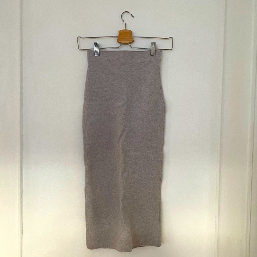Knit Pencil Skirt